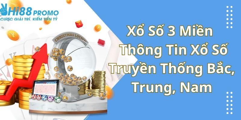 xổ số 3 miền